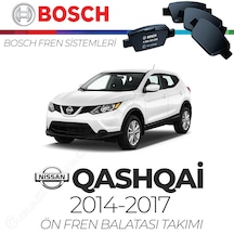 Nissan Qashqai 2014 - 2017 Ön Fren Balata Takımı - Bosch