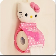 Pembe-satış Kawaii Hello Kıtty Ev Ve Banyo Doku Kutusu Kutu Konteyner Havlu Peçete Kağıtları Çanta Tutucu Kutusu Kasa Kılıfı Doku Kutusu