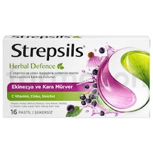Strepsils Herbal Defence Karamürver & Ekinezya 16 Pastil
