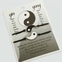 Yin - 558 - Yang Şanslı - Muratech - Bileklik Lacivert