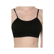 Sistina Siyah - 983 - Kadın Pedli Toparlayıcı Sütyen Korse - 706 - - Edntrend - Beden L Sıyah