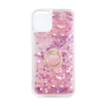 Mobilteam Apple Uyumlu iPhone 12 Mini Milce Kılıf pembe Pembe