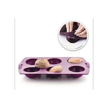 Tupperware Silikon Pişirme Kabı 6 Göz Fırın - Kek Kalıbı Esc