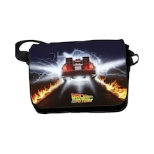 Back To The Future Delorean Messenger Bag Omuz Çantası