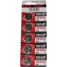 Cr 2032  Maxell Lit.Pil 5Li Paket