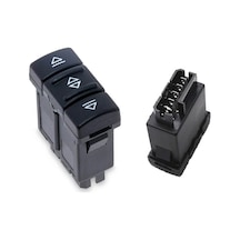Renault Clio 1 , R19 İle Uyumlu Ön Sol Cam Açma Düğmesi 5 Pin