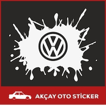Volkswagen Çamur Sticker Volkswagen Sticker Arma Sticker