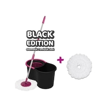 Black Edition Temizlik Seti + 1 Yedek Mop