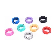 Mavi Adam Titanyum Çelik Kulak Klipsi Deldi Kulaklar Toka Olmadan Kadın Küpe Takı