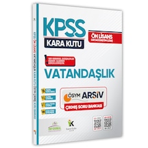 Kpss Ön Lisans-ortaöğretim Vatandaşlık Kara Kutu Çıkmış Soru Bank