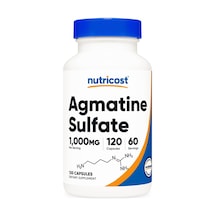Nutricost Agmatine Sulfate 1000 Mg 120 Capsules