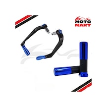 Yamaha Tmax 560 Elcik Ve Manet Koruma Set-mavi-ma13561