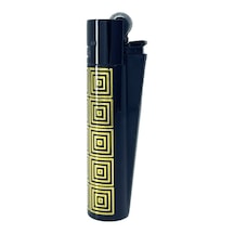 Clipper Metal Özel Elegant Serisi Çakmak - Golden Labyrinth Siyah