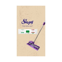 Mop Beyaz Sabun Katkılı 50 Yaprak Ve Mandallı Mop Seti