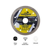 Dawreek Dt001cd 115mm Premium İnce Turbo Elmas Testere Porselen-seramik