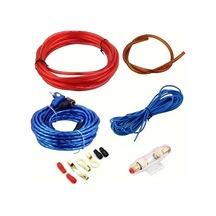 Xuweiwei 10g Amplifikatör Bağlantı Kiti Subwoofer Araba Ses Sistemi Güncelleme Güç Kablosu Hoparlör Tel Seti