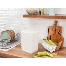 Madame Coco Olivier Switch Çöp Kovası 8.5lt 1kcopk18,5 Lt-soft Ekru