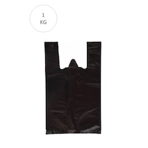 Hubrendy Tedarik Siyah Atlet Poşet Battal Boy 40x75 Cm Takriben 23 Adet 1 Kg