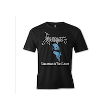 Venom Skeletons İn The Closet Baskılı Siyah Erkek Tshirt 001