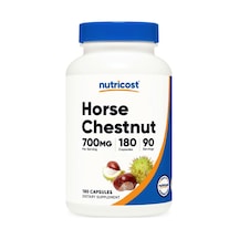 Nutricost Horse Chestnut Extract 700 Mg Per Serving, 180 Caps...