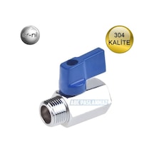 Paslanmaz Krom Mini Vana Erkek-Dişi Pn63 304 Kalite(Ölçü Seçiniz)