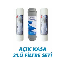Tüm Açık Kasa Su Arıtma Cihazları İle Uyumlu İlk Ön Üç Filtre Set