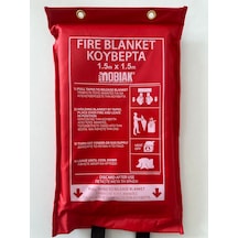 Mobıak Marka / İthal Yangın Battaniyesi 1,50x1,50 Soft Pack