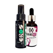 Eros Pro 101 Erkekler Için Büyük Boy Sprey 60 Ml Ve Madamewet Kadınlara Özel 30 Ml