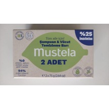 Yenidoğan Ve Bebek Katı Şampuan & Vücut Temizleme Barı 2 X 75 G Avantajlı Paket