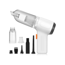 Jeehugo Aumotop Cv103 El Tipi Araç Süpürgesi: Toz Alma, Vakumlama, Üfleme, Lastik Şarj Etme, Filtreli, Type-c Şarjlı