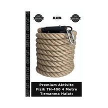 Premium Aktivite Fizik Th-400 4 Metre Tırmanma Halatı Çok Renkli
