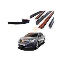 Toyota Avensis 09-15 Uyumlu Bagaj Üstü Spoiler Mat Siyah