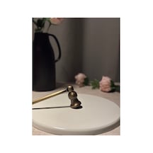 Eskitme Gold Dekoratif Mum Söndürücü Obje Eskitme Gold - 806097216