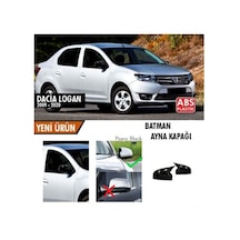 Dacia Logan 2009-2020 Batman Yarasa Ayna Kapağı Piano Black Abs P