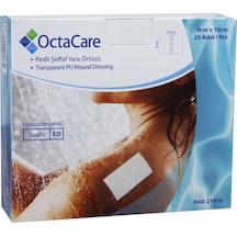 Octacare Şeffaf PU Film Yara Örtüsü Tekli 9 x 10 CM