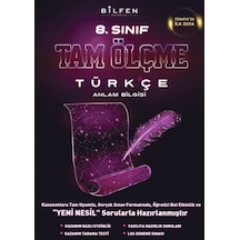 8.Sınıf Türkçe Tam Ölçme- Bilfen Yayınları