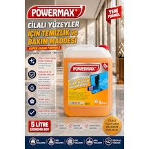 Powermax Cilalı Yüzeyler İçin Temizlik Maddesi 5 Litre Profesyonel Yüzey Bakım Ürünü Tekli