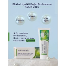 Kekik Özlü Doğal Diş Macunu Bitkisel İçerikli 75 Ml
