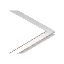 3-4-5-8-18 Mm Mdf Parlak Beyaz - Laminat Kaplı - Özel Ölçü