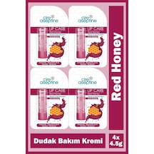 Cire Aseptine Red Honey Renkli Nemlendirici Dudak Bakım Kremi 4,5 Gr 4 Adet