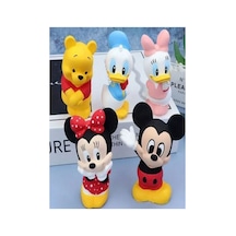 Disney Mickey Minnie Donald Dock Winnie Pooh Sevimli Taş Boyama Figür Çocuk Gelişimi Taş Boyama Kiti