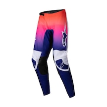 Alpinestars Stella Fluid Wurx Kadın Off-road Pantolonu Lacivert Kırmızı Beyaz