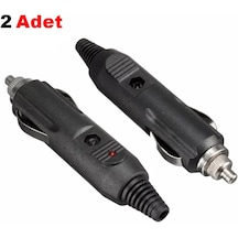2 Adet Çakmak Fiş Ledli Sigortalı