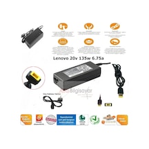 Ibm Lenovo Uyumlu Thinkpad T450P Adaptör 135W  Şarj Cihazı 19V 6.75A  