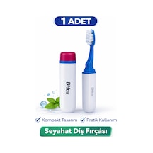 Difas Seyahat Tipi Diş Fırçası Kapaklı Taşınabilir 1 Adet