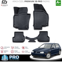 S-dizayn Vw Golf 4 3d Pro Havuzlu Paspas 1997-2005 A+ Kalite