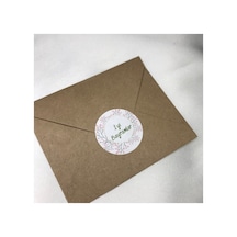 Kurban Bayramı Etiketi Tebrikler Sticker Ramazan Bayramı Kurban Festa Etiket 3 Cm - 400 Adet Çok Renkli