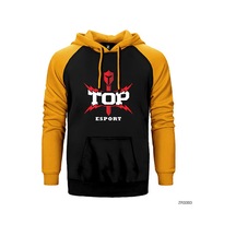 Topsports Gaming Lightning Sarı Renk Reglan Kol Sweatshirt / Hoodie