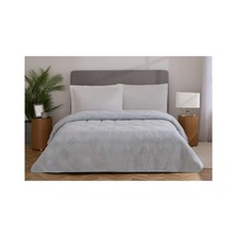 Özdilek Trendy Art Deco Battaniye Buz Mavi