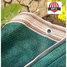 4.5 Metre X 2 Metre %95'lik Gölgelik File 300 Grm 1. Kalite İşçilik'li Halkalı Kemerli Yeşil